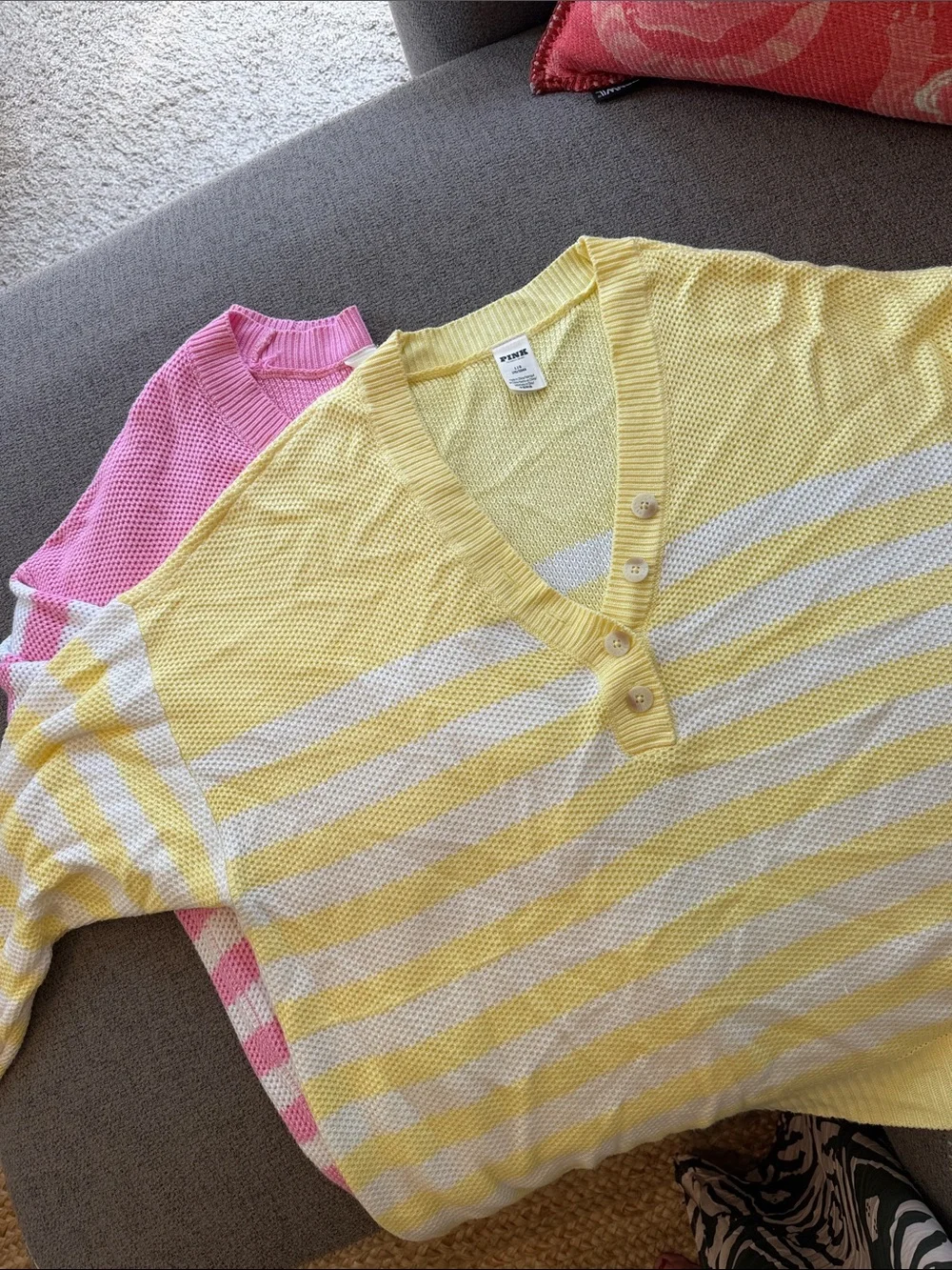 PINK Victorias Secret lightweight knit